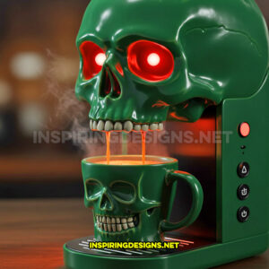 These Skull Coffee Makers Will Haunt Your Mornings in the Best Way