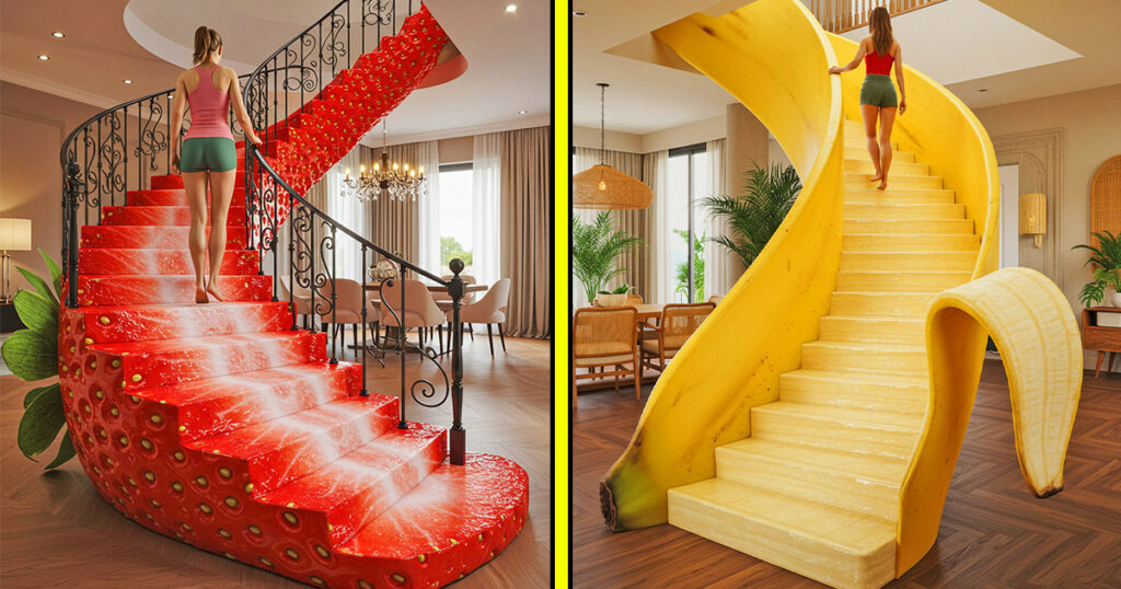 Fruit staircases