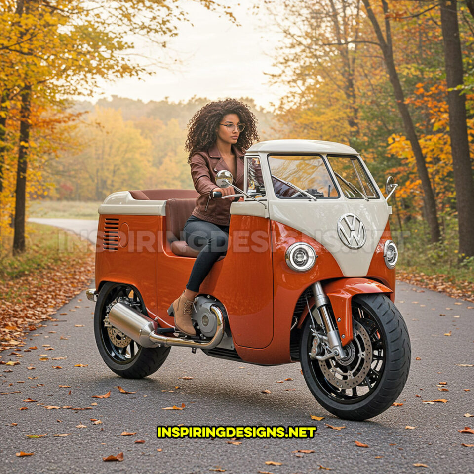 These Volkswagen Bus Motorcycles Blend Nostalgia with High-Speed Thrills