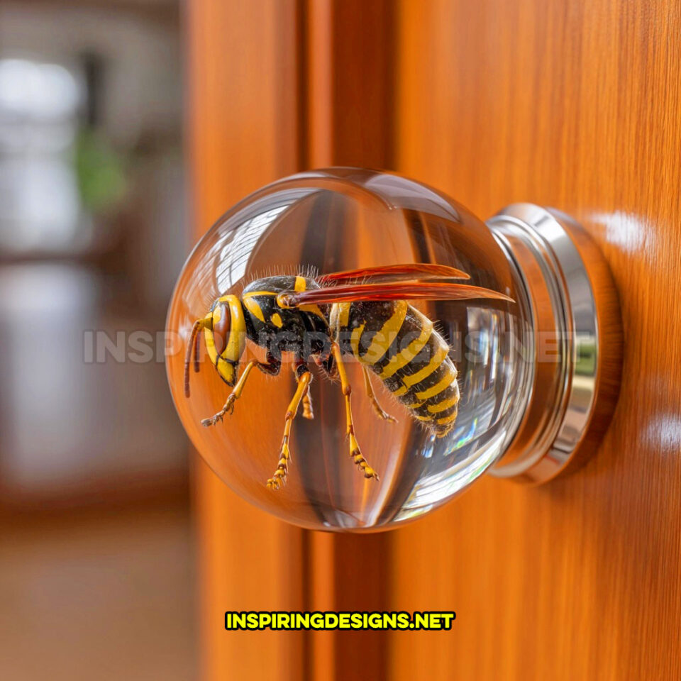 These Insect Doorknobs Turn Creepy Crawlies Into Functional Art