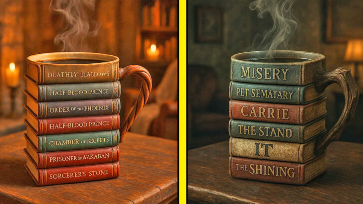 These Book Series Coffee Mugs Turn Your Morning Brew Into a Literary Escape