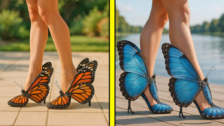These Butterfly Heels Will Make You the Monarch of Any Room