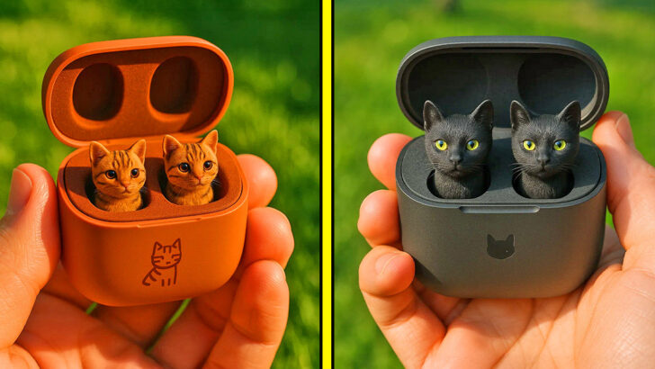 These Cat Earbuds Are What Happens When Audio Meets Adorable