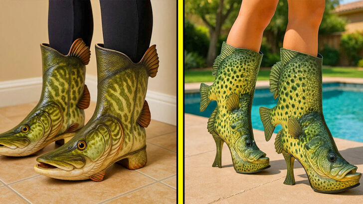 These Fish Boots Are Making a Splash in Fashion