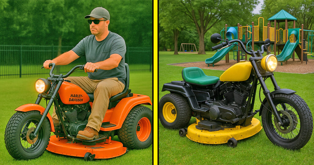 Harley lawn mowers