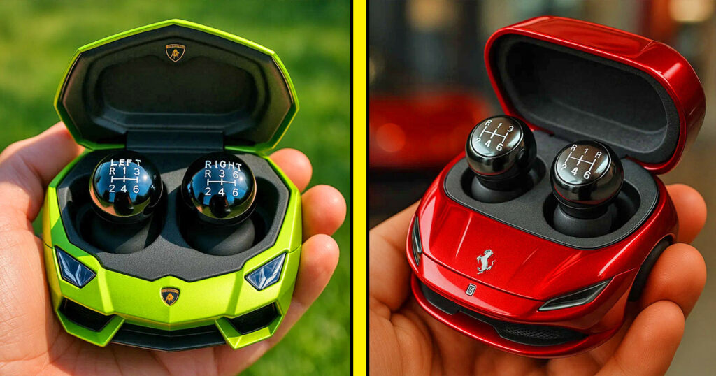 sports car earbuds