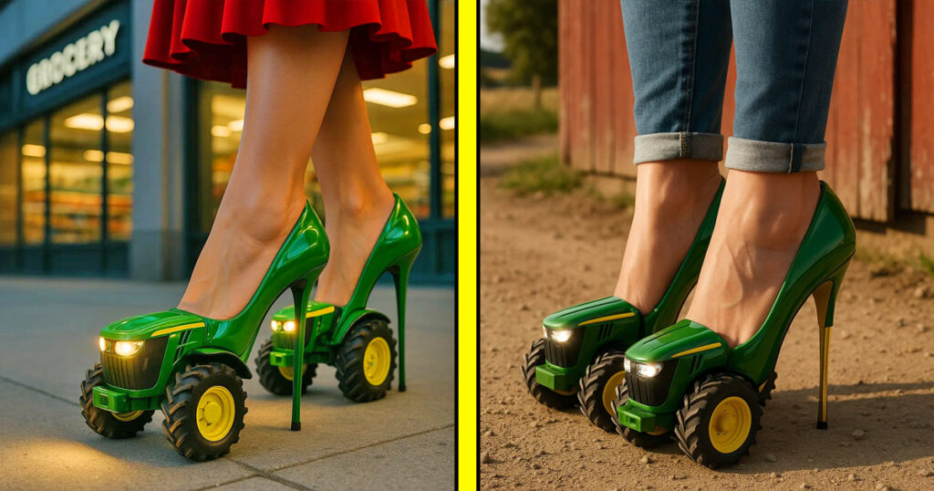 Tractor heels