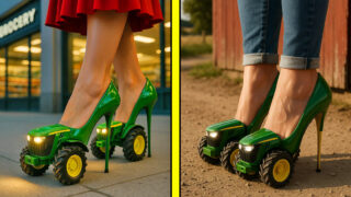 Tractor heels