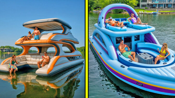 These Inflatable Yacht Lake Floats Deliver Yacht Vibes Without the Yacht Price
