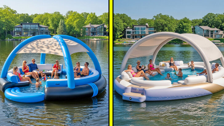 These Lake Party Float Pools Are the Unofficial Kings of Summer