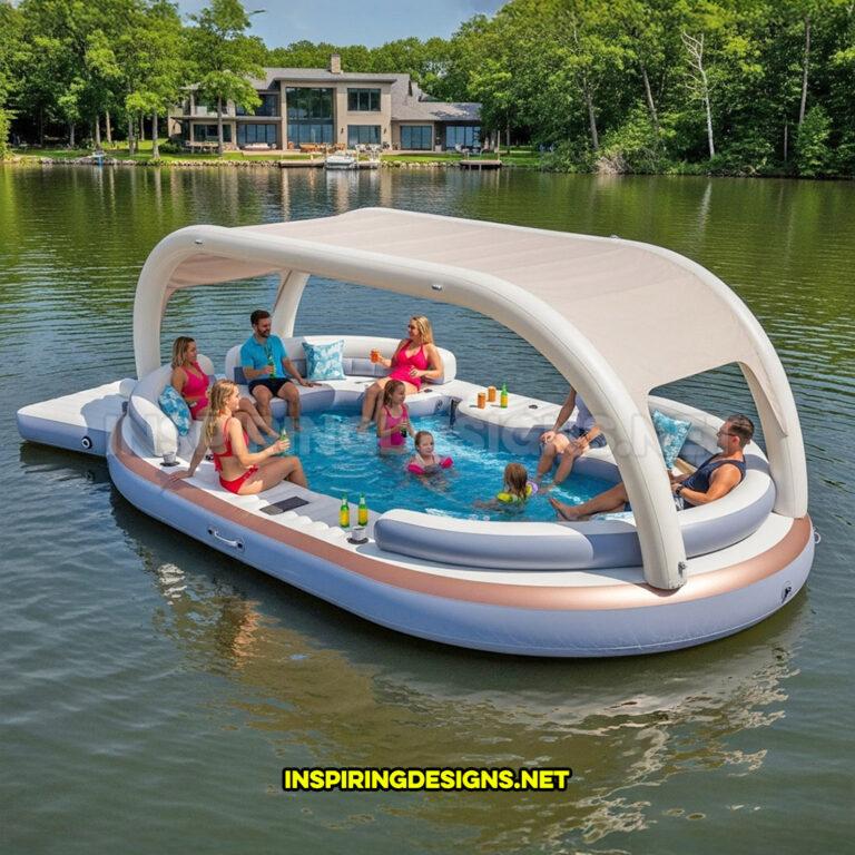 These Lake Party Float Pools Are the Unofficial Kings of Summer