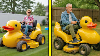 rubber ducky lawn mowers