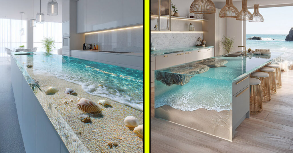 Beach countertops