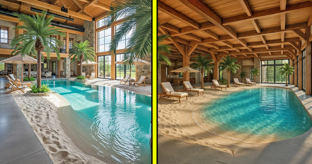 indoor beach pools