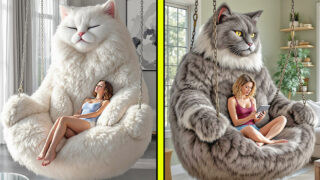 giant cat swings