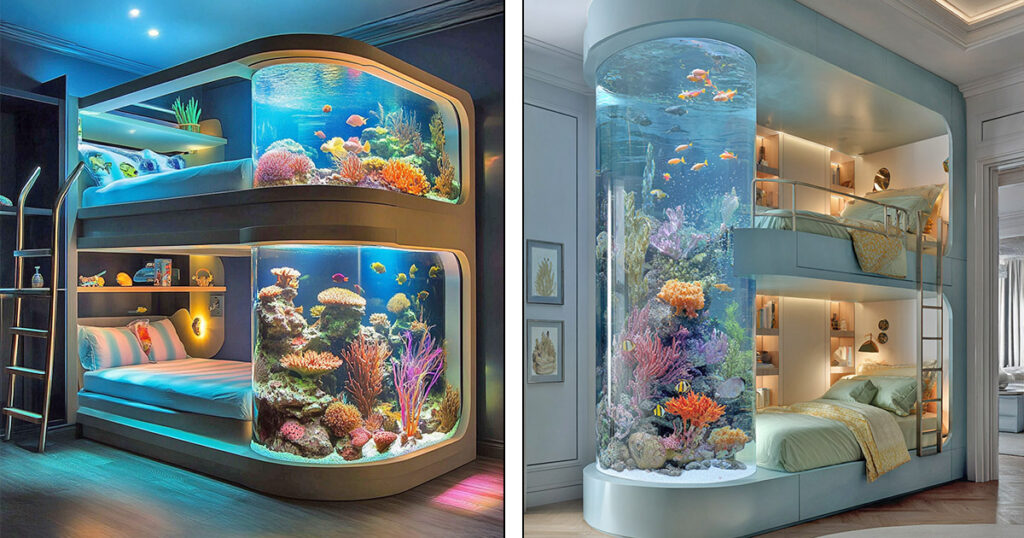 Aquarium bunk beds