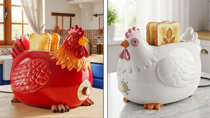 These Chicken Toasters Bring Farmhouse Charm To Modern Countertops