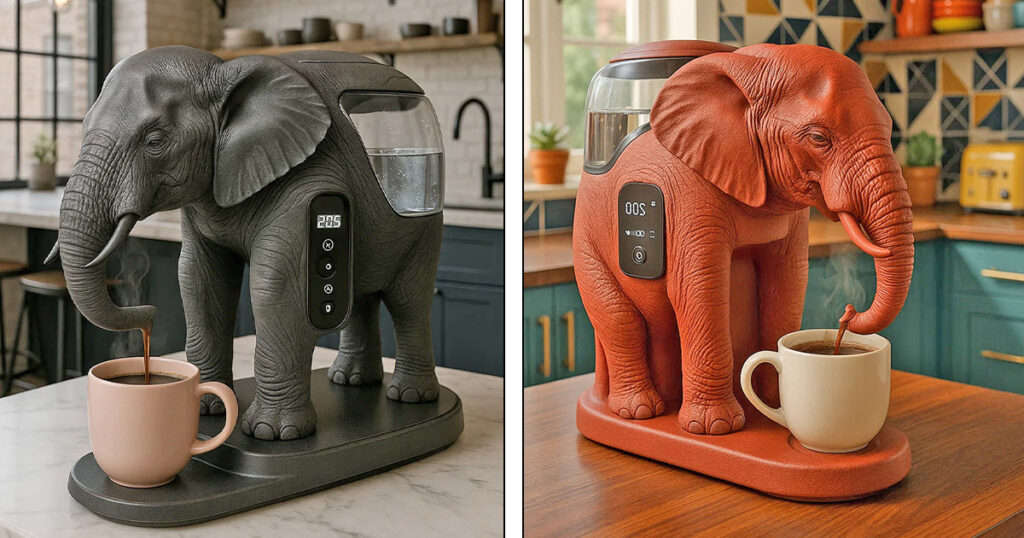 Elephant coffee makers