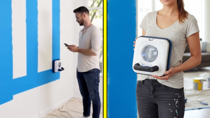 These Automatic Wall Painting Robots Are The Future Of DIY Painting