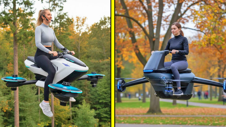 These Scooter Drones Let You Lift Off And Skip Traffic Completely