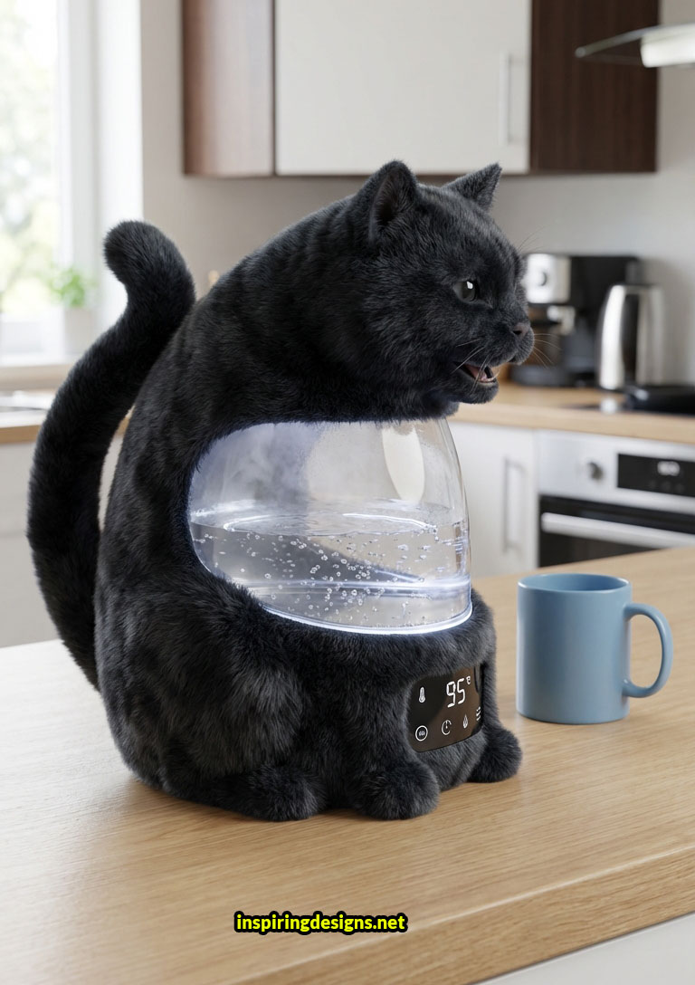 These Cat Kettles Are the Most Unapologetically Weird Upgrade for Your ...