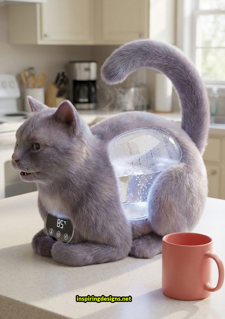 These Cat Kettles Are the Most Unapologetically Weird Upgrade for Your ...