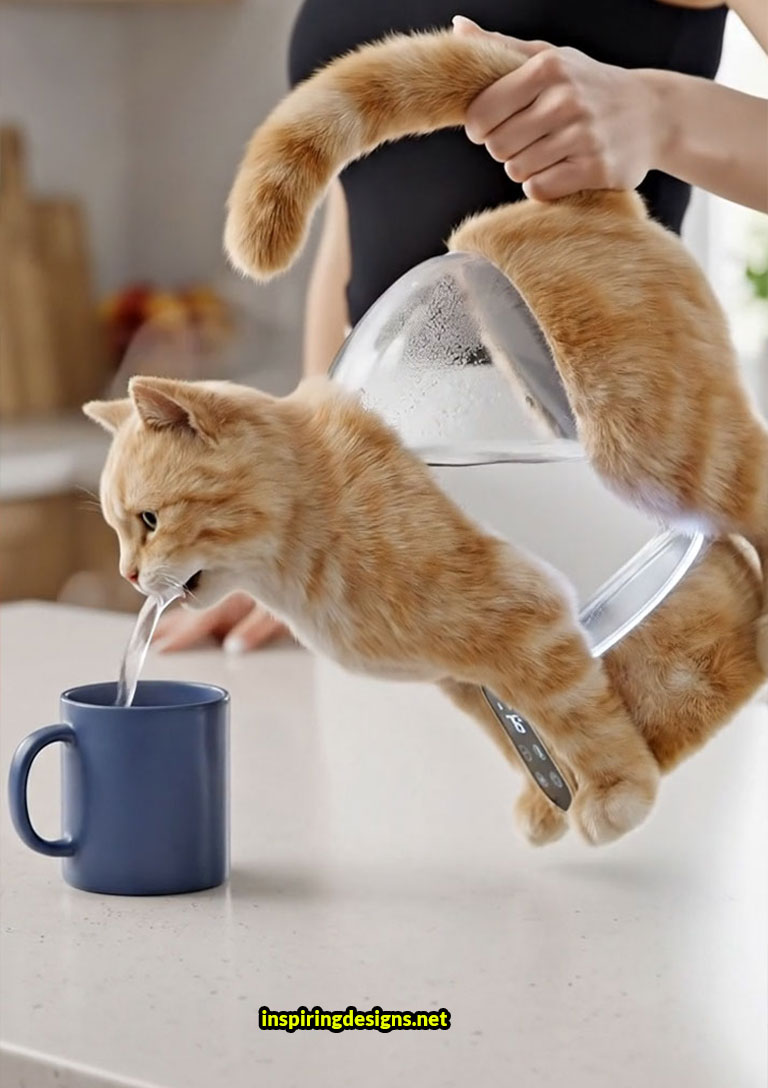 These Cat Kettles Are the Most Unapologetically Weird Upgrade for Your ...