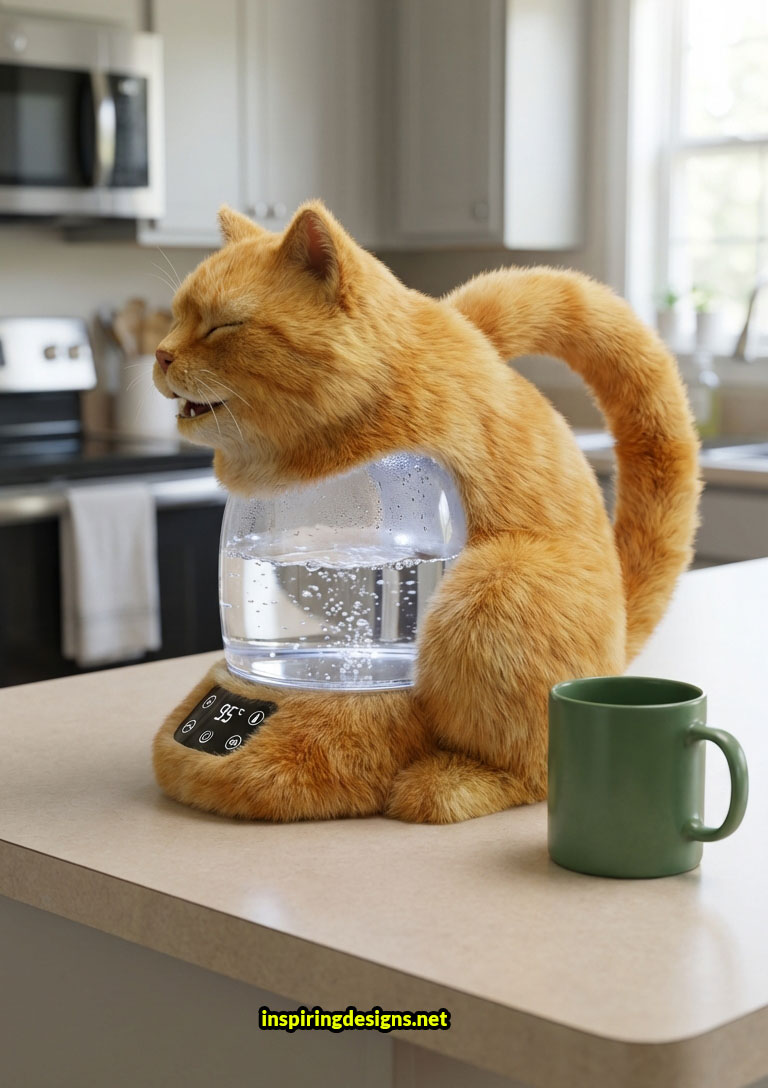 These Cat Kettles Are the Most Unapologetically Weird Upgrade for Your ...