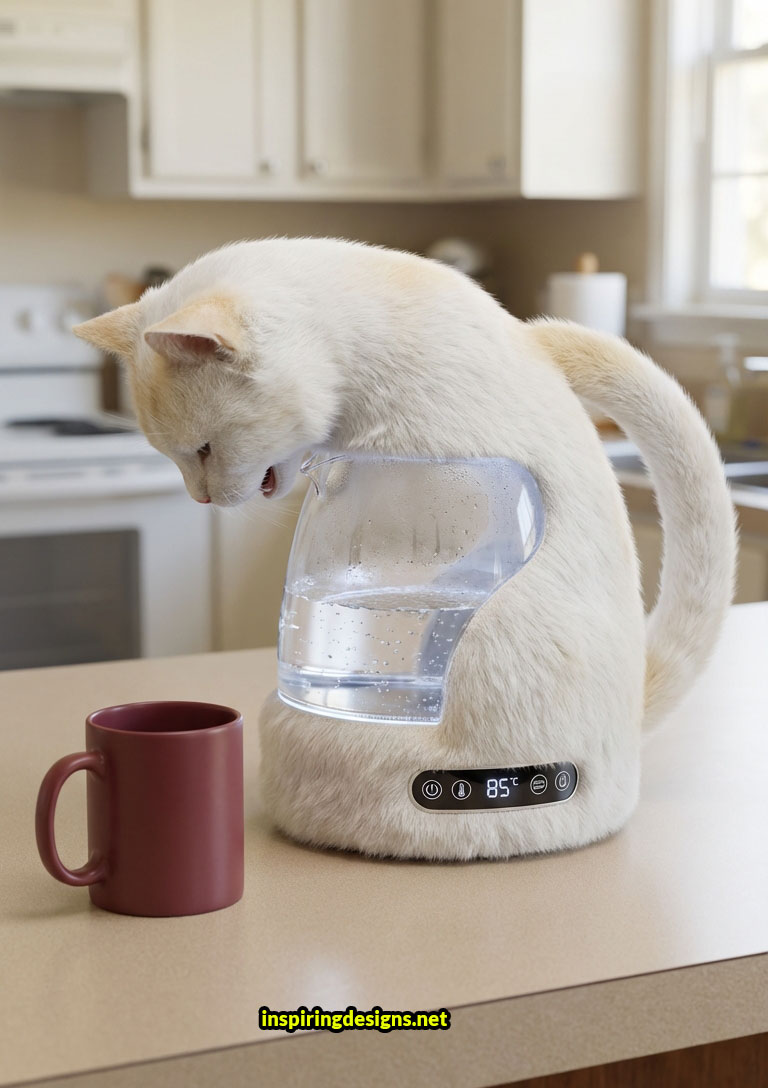 These Cat Kettles Are the Most Unapologetically Weird Upgrade for Your ...