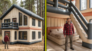 airlodge giant inflatable house