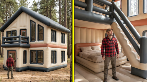 airlodge giant inflatable house