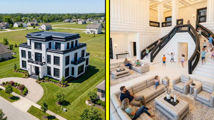 These Inflatable Mansion Bounce Houses Make Every Party Feel Like a Red Carpet Event