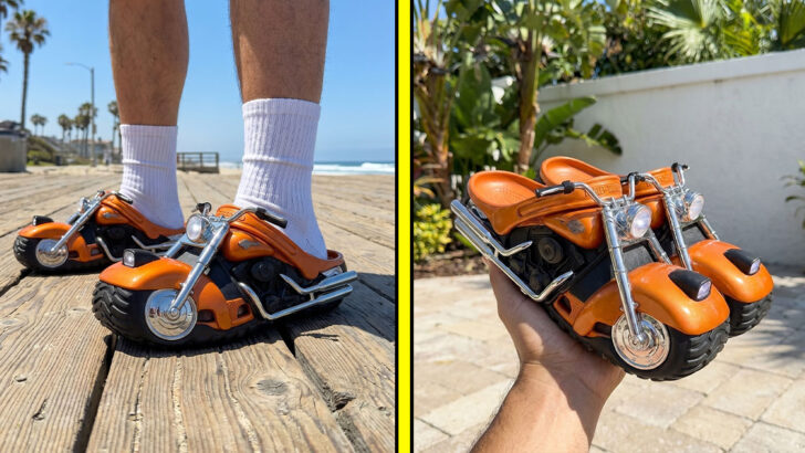 These Harley Clogs Turn Your Hallway Into Route 66