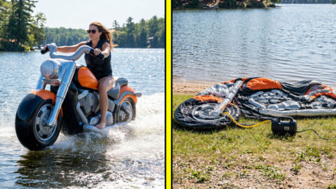 Inflatable harley jetski
