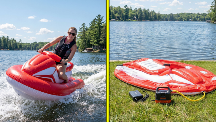 This Inflatable Jetski Lets You Own a Jet Ski Without the Trailer