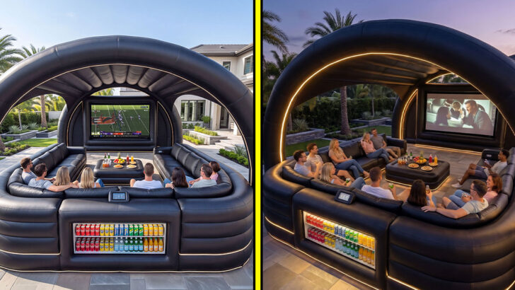These Inflatable Movie Theaters Are About To Make Your Living Room Jealous